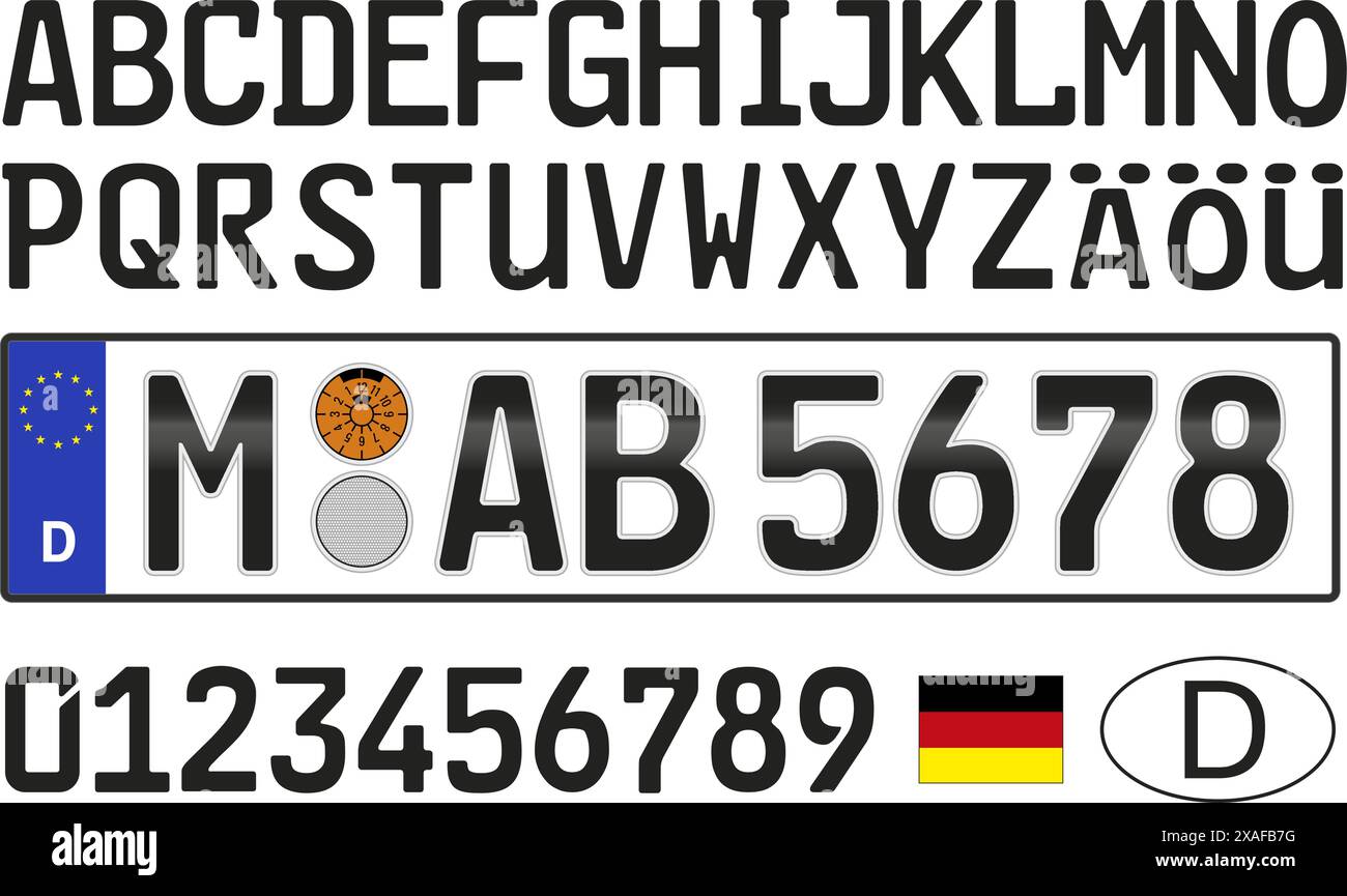 Verkehrszeichen deutschland Stock-Vektorgrafiken kaufen - Alamy