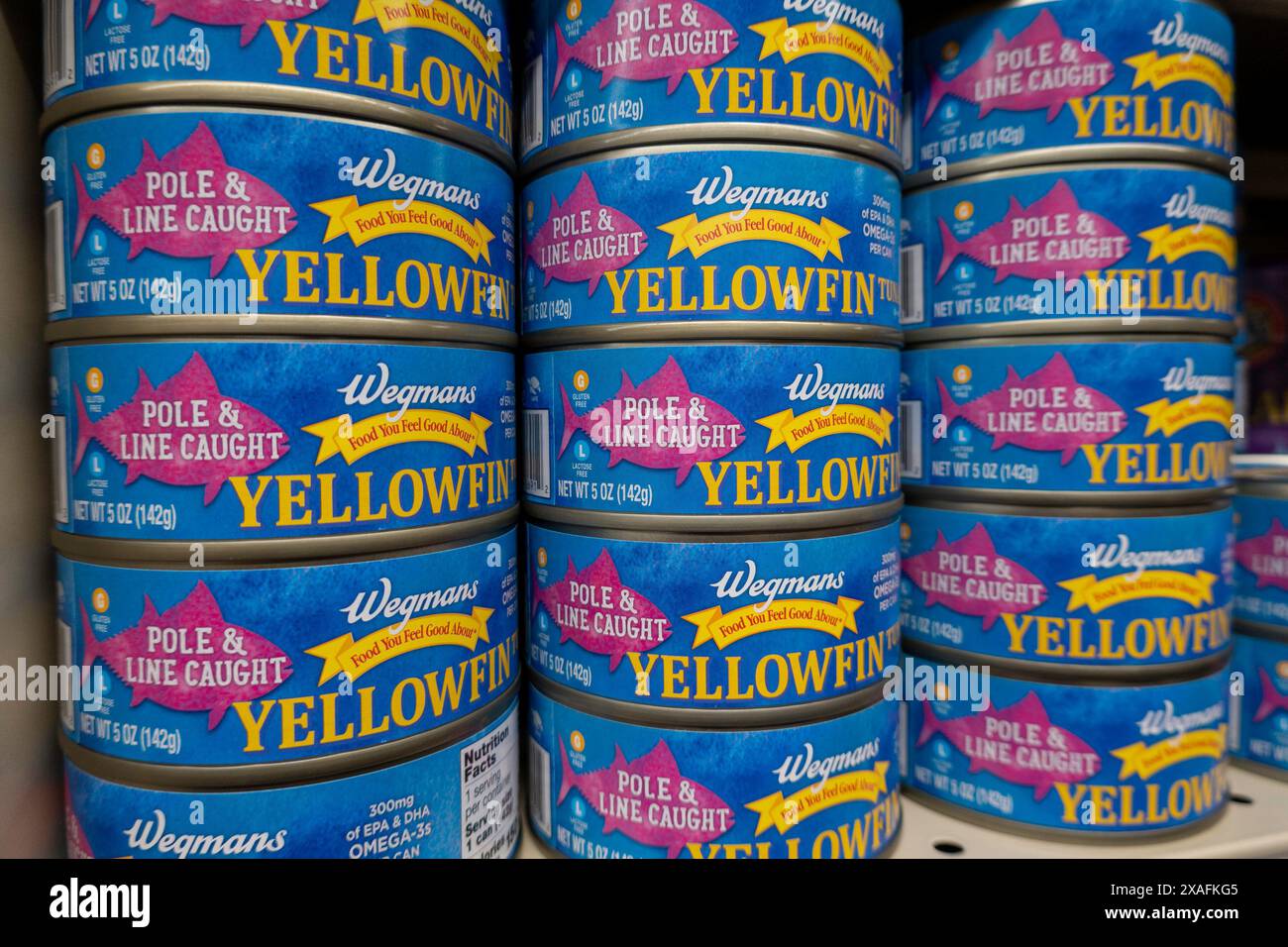 Wegmans Food Market befindet sich am Astor Place in New York City, USA 2024 Stockfoto