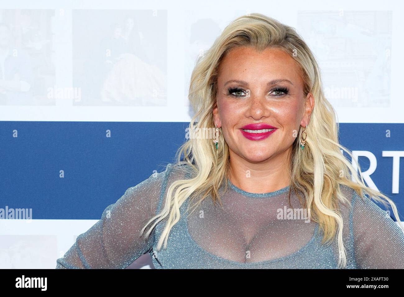 Evelyn Burdecki bei der Bertelsmann Party am 6.06.2024 in Berlin Stockfoto