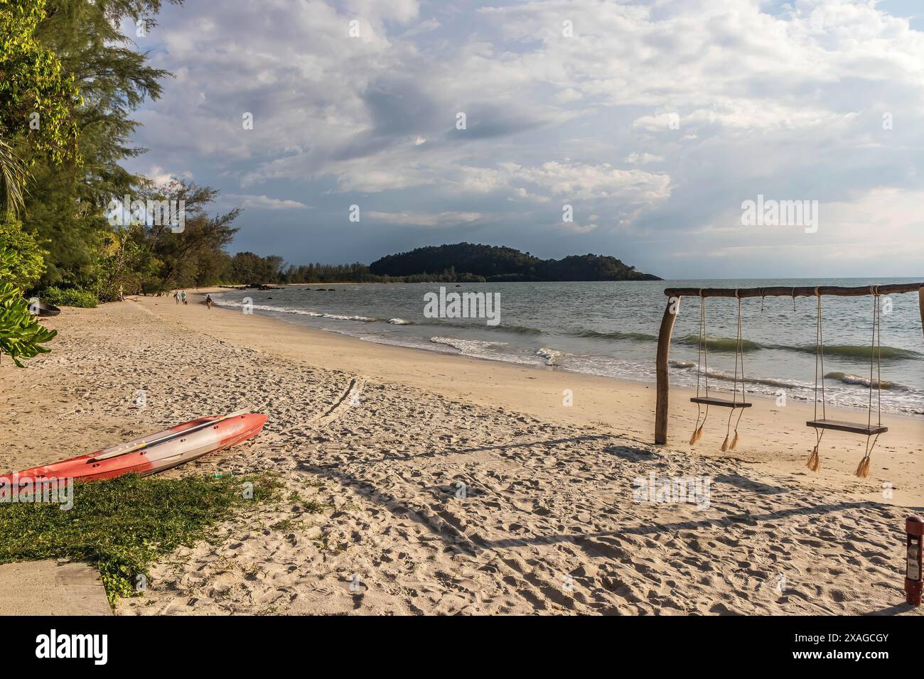 Chaan Talay Beach, Trat, Thailand Stockfoto