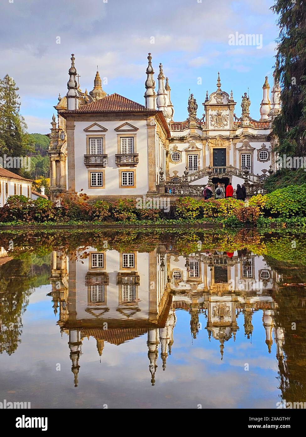 Mateus Palast in Regua, Portugal Stockfoto