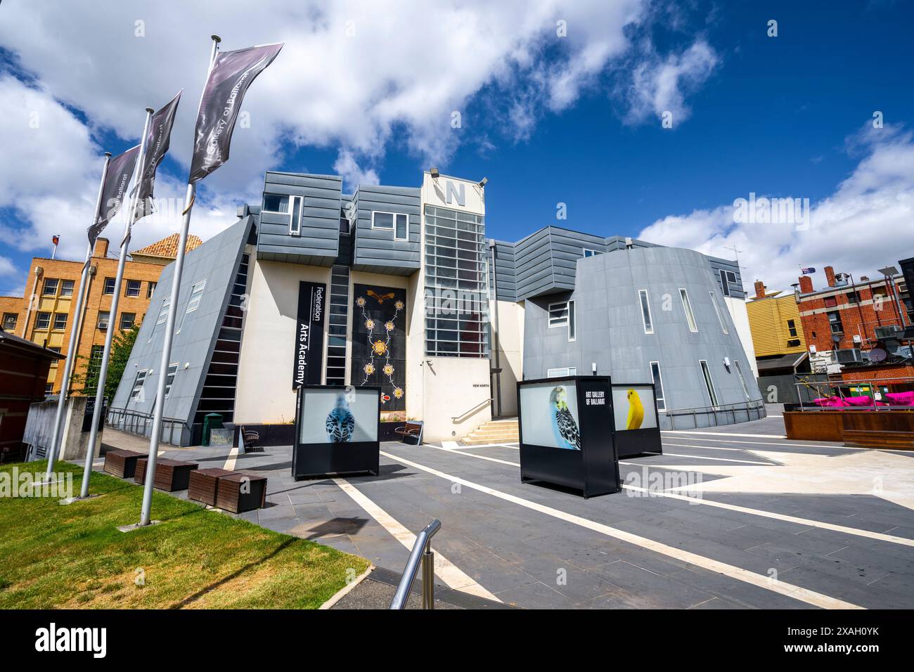 Federation University Arts Acadamy, Ballarat, Victoria Stockfoto