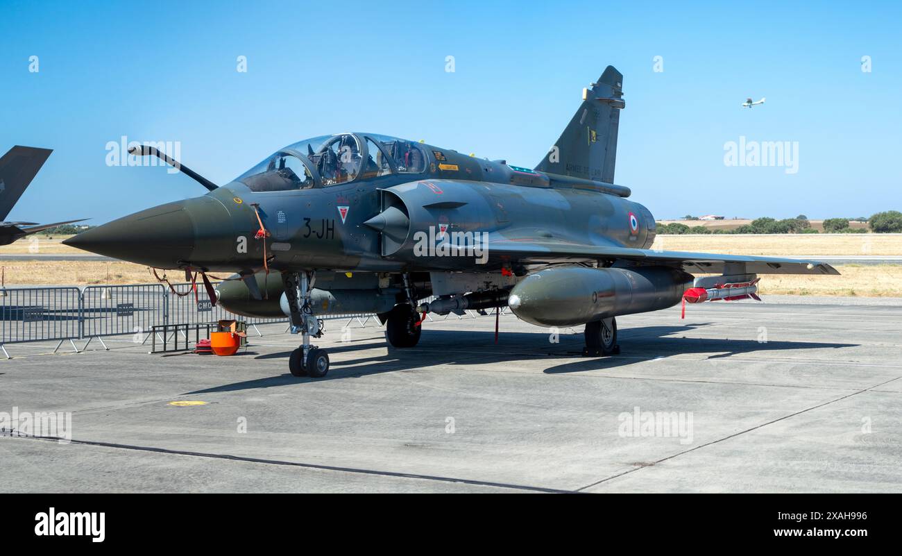 Mirage 2000 Delta-Wing-Kampfflugzeug Stockfoto