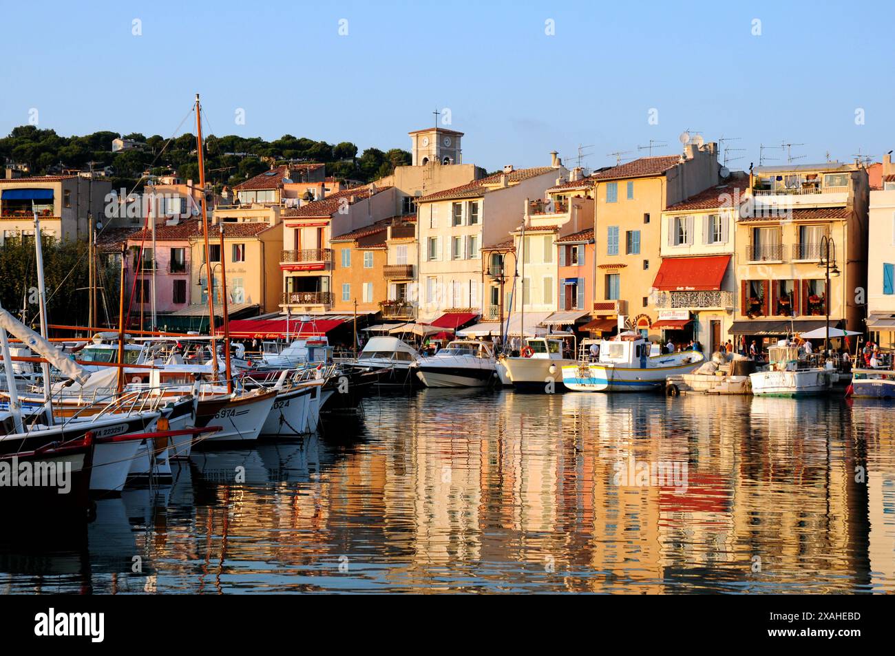 Cassis, Cassis Village, Provence, Frankreich Stockfoto