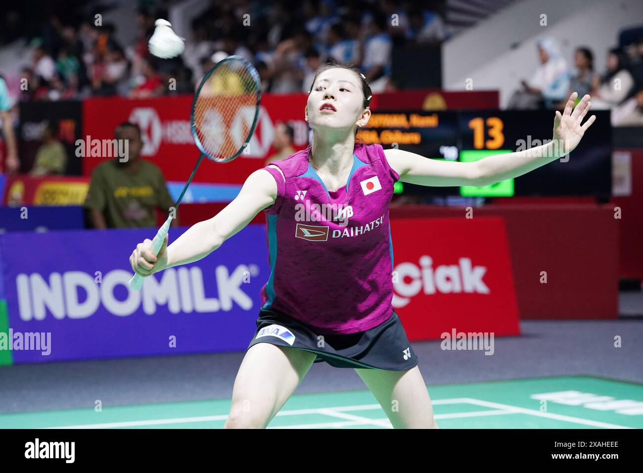 Jakarta, Indonesien. Juni 2024. Chiharu Shida (JPN) Badminton: KAPAL ...
