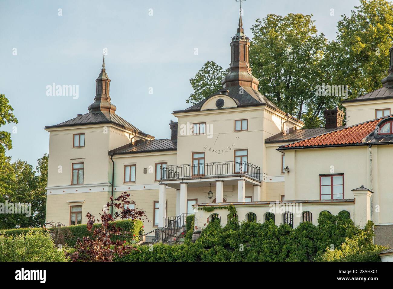 Stenhammar: königsschloss in sörmland schweden Foto: Bo Arrhed Stockfoto