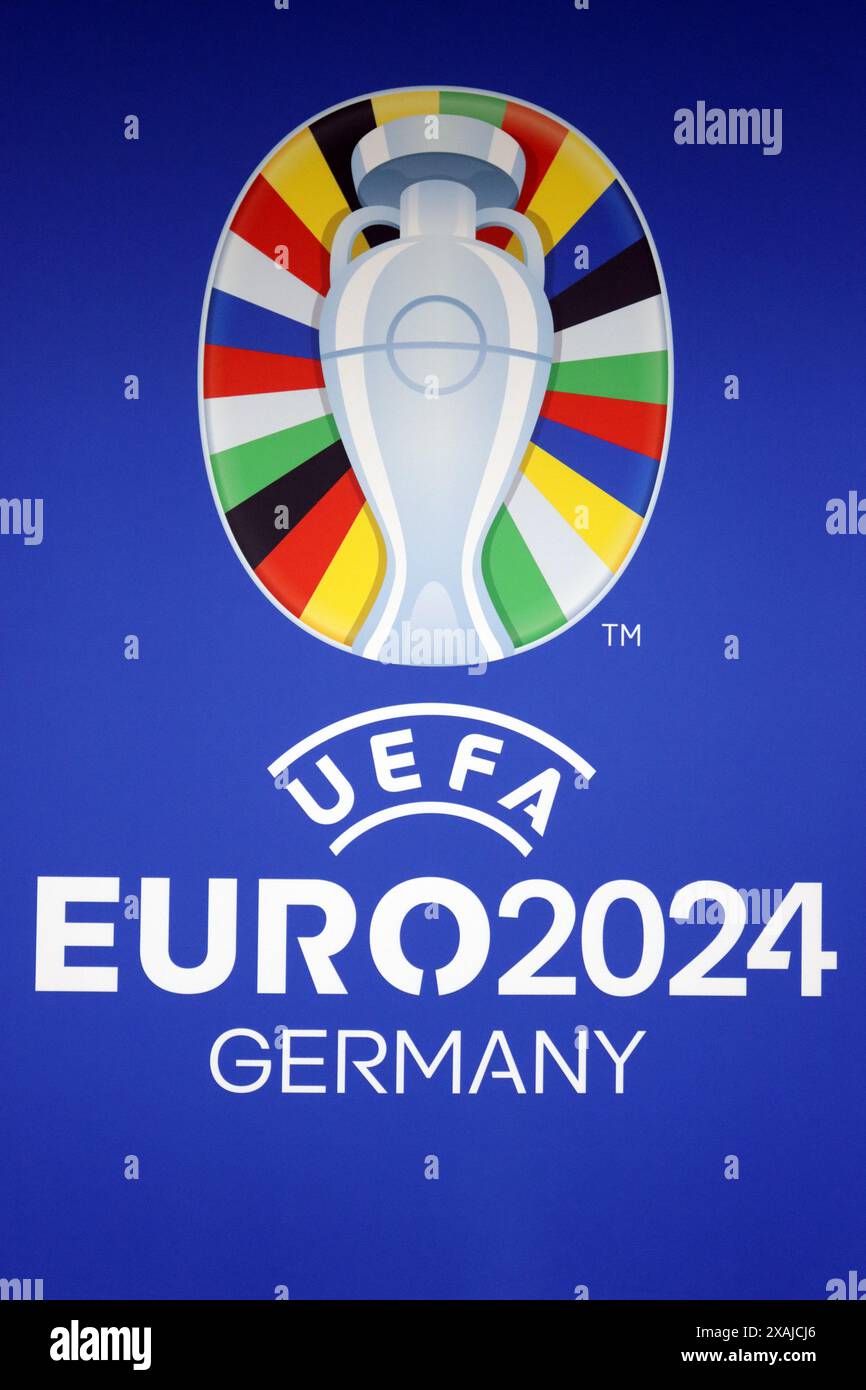 Berlin, Deutschland. 7. juni 2024. Tag der offenen Medien im Olympiastadion Berlin. Uefa Euro 2024 Deutschland. Stockfoto