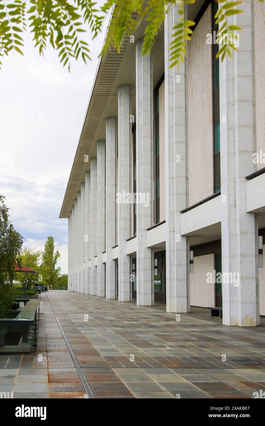 National Library of Australia in Canberra, Australian Capital Territory Stockfoto