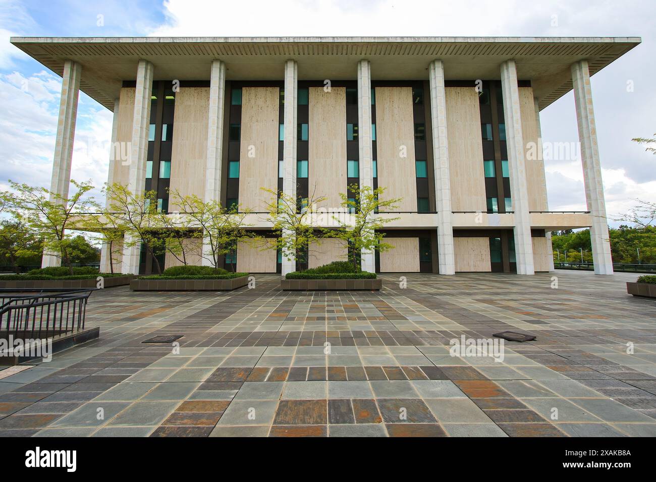 National Library of Australia in Canberra, Australian Capital Territory Stockfoto