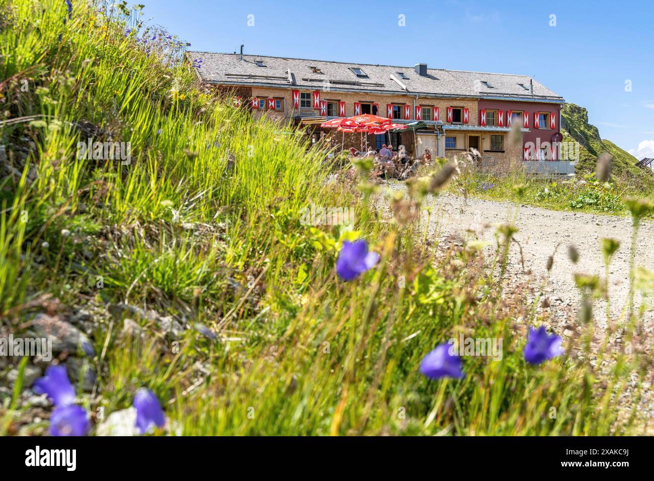Europa, Österreich, Verwall, Vorarlberg, Montafon, Schruns, Wormser Hütte Stockfoto