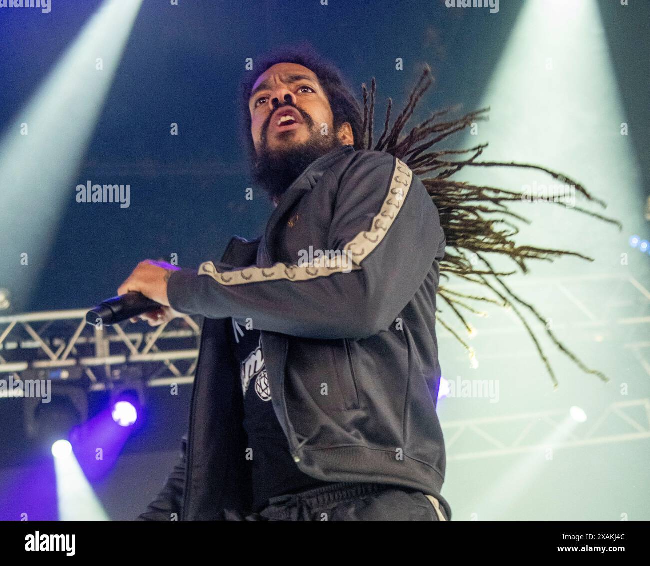 bob Vylan war beim Slam Dunk Festival 2024, Hatfield Park, Hertfordshire, Großbritannien Stockfoto