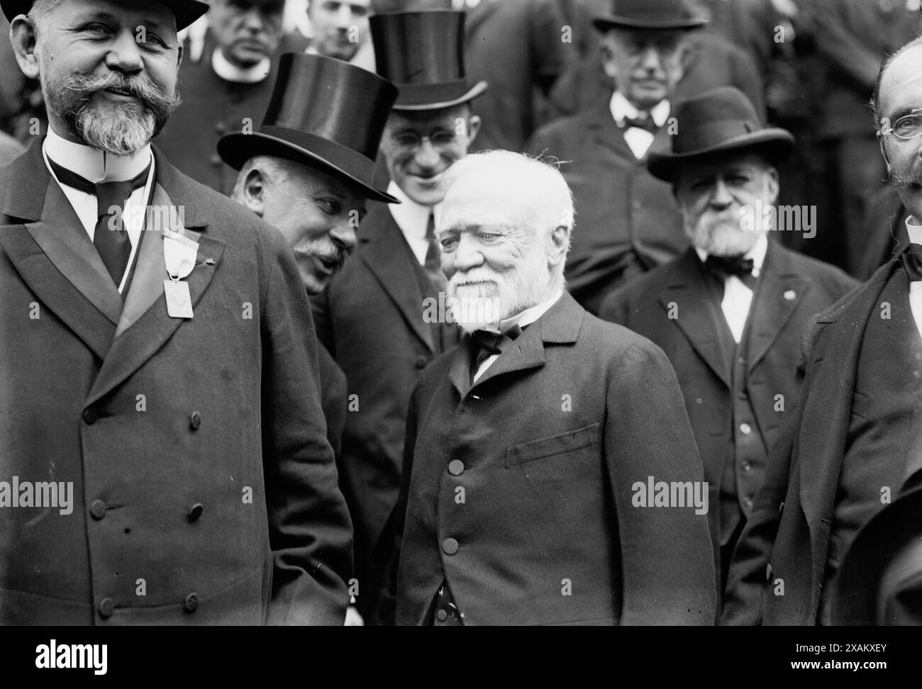 A. Carnegie, zwischen 1910 und 1915. Stockfoto