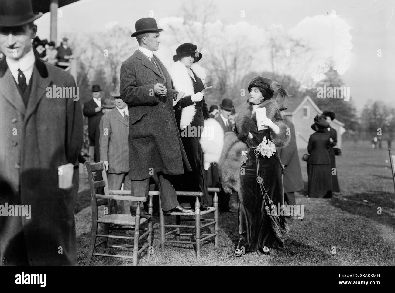 Mrs. Bramhall, Mr. &Amp; Mrs. Gilbert, zwischen 1910 und 1915. Stockfoto
