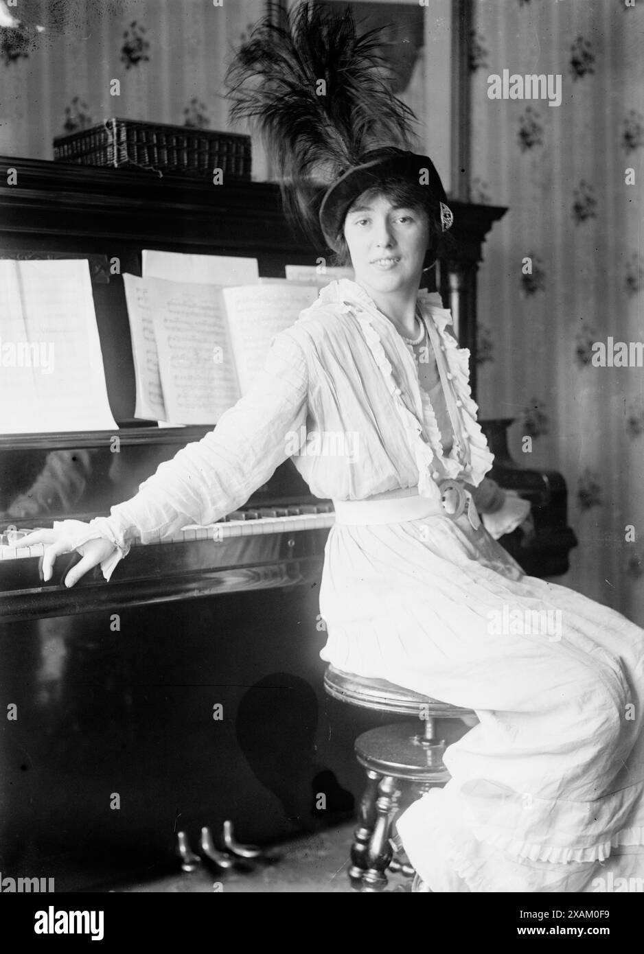 Evelyn Auftauen, 1913. Zeigt Eveyln Taue (früher Evelyn Nesbit) (1883-1967). Stockfoto