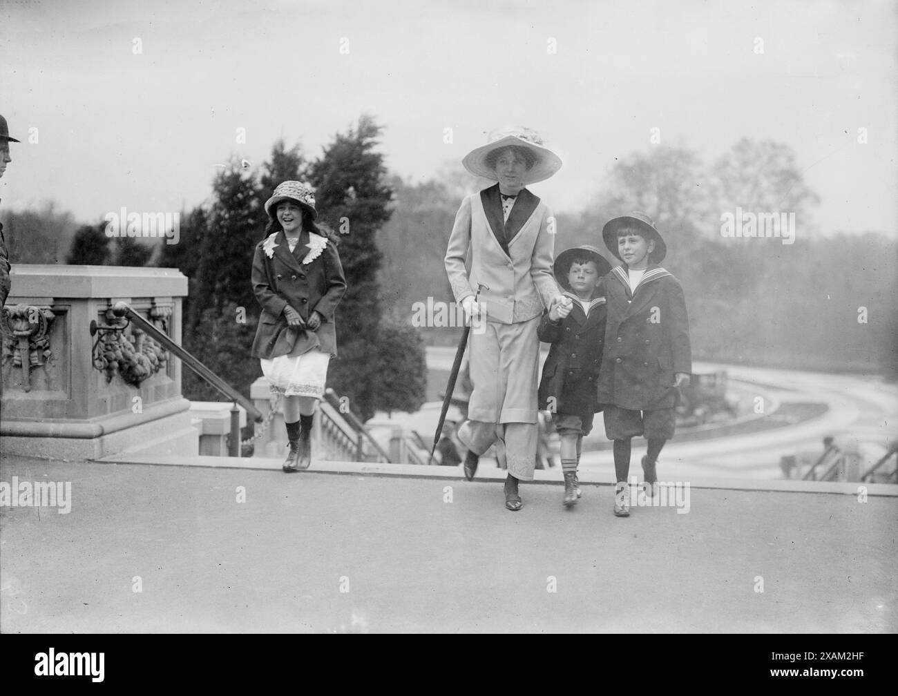 Margaret Schieffelin &amp; Louise, Bayard &amp; Elliot, zwischen 1910 und 1915. Stockfoto