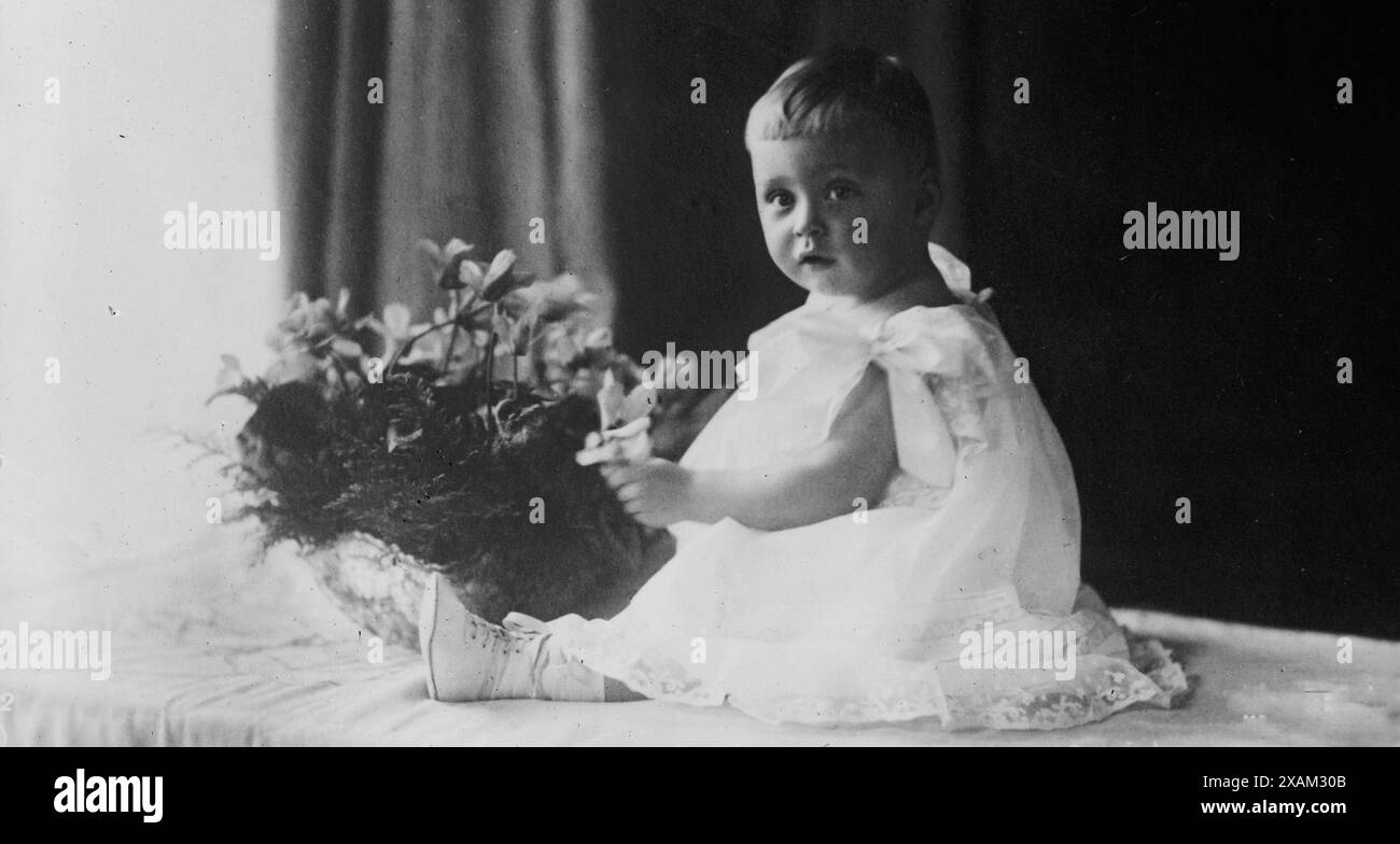 Fürst Friedrich von Preußen, zwischen 1910 und 1915. Stockfoto