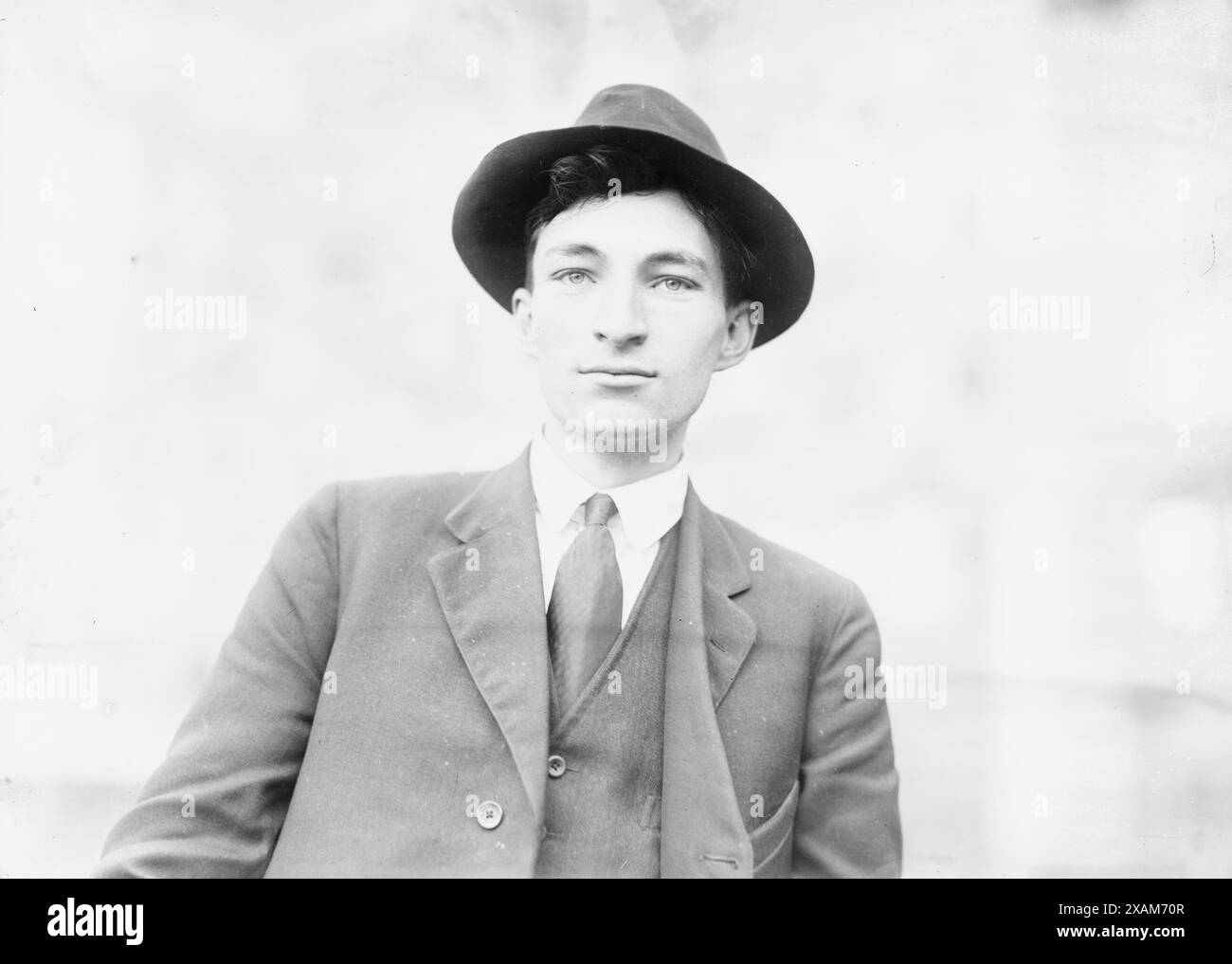 Plunkett (I.W.W.), zwischen 1910 und 1915. Zeigt Plunkett, ein Mitglied der Industrial Workers of the World, der am Bombenanschlag auf die Lexington Avenue am 4. Juli 1914 in New York City beteiligt war. Stockfoto