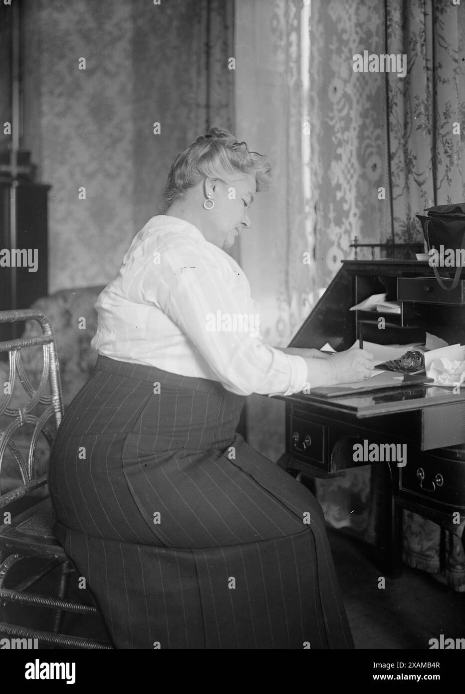 Ernestine Schumann-Heink, zwischen 1915 und 1920. Zeigt die deutsche amerikanische Opernsängerin Ernestine (RO&#xa8;ssler) Schumann-Heink (1861–1936). Stockfoto