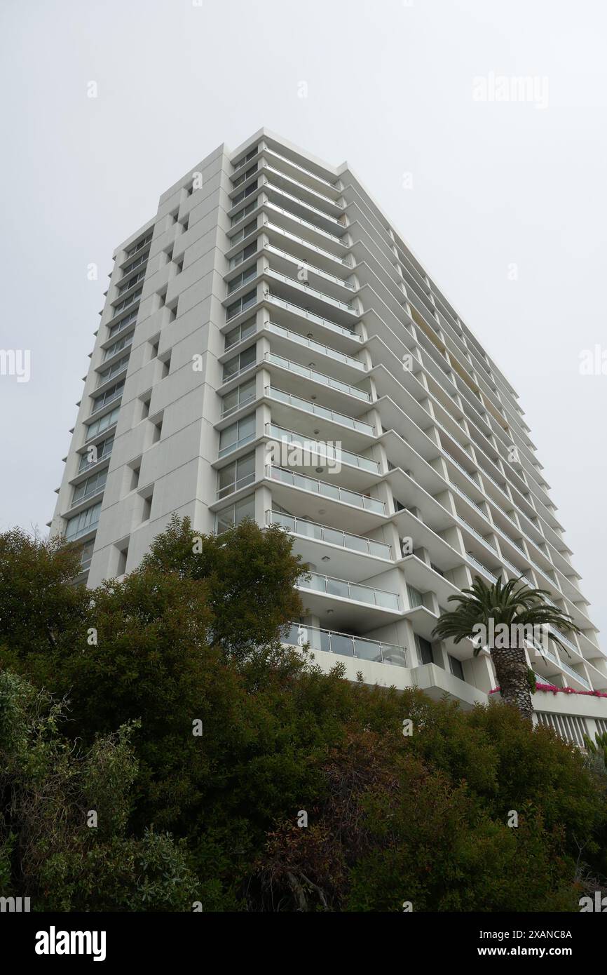 Santa Monica, Kalifornien, USA 5. Juni 2024 Sänger Nick Carter von den Backstreet Boys, ehemaliges Zuhause bei Ocean Towers an der 201 Ocean Avenue am 5. Juni 2024 in Santa Monica, Kalifornien, USA. Foto: Barry King/Alamy Stock Photo Stockfoto