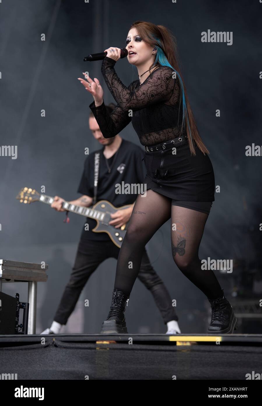 Als Dezember fällt das Slam Dunk Festival 2024, Hatfield Park, Hertfordshire, Großbritannien Stockfoto