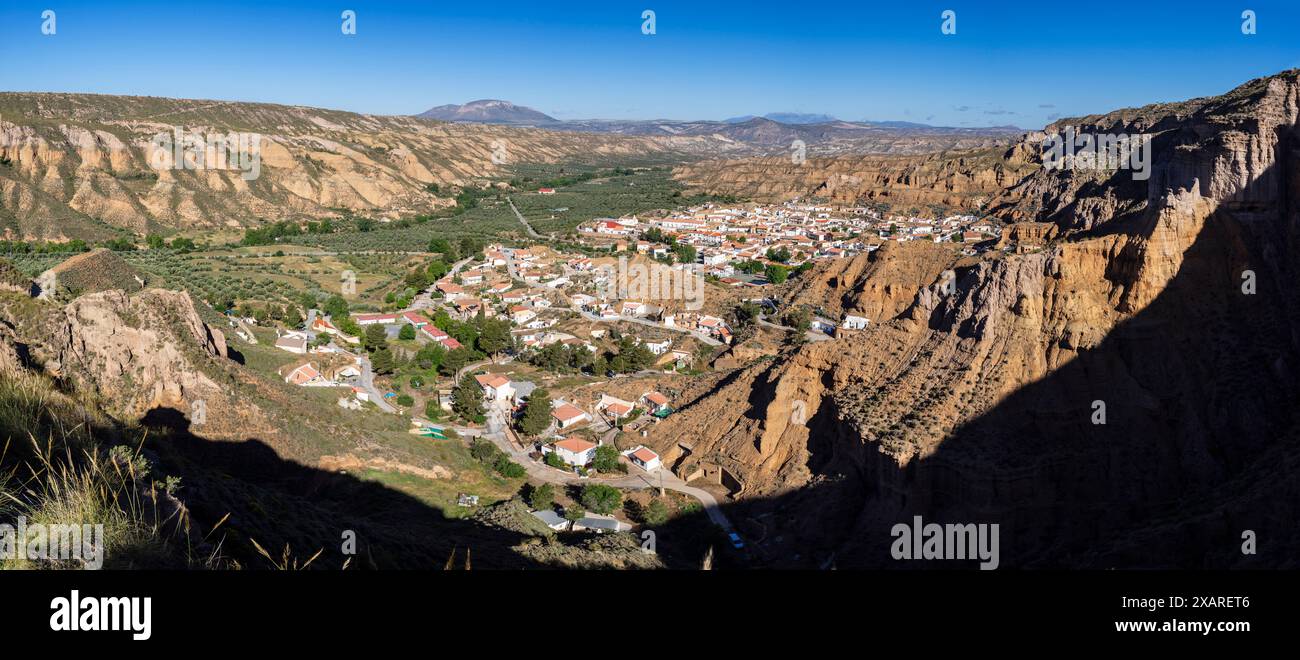 Gorafe, Gor-Tal, Region Guadix, Granada Geopark, Provinz Granada, Andalusien, Spanien. Stockfoto