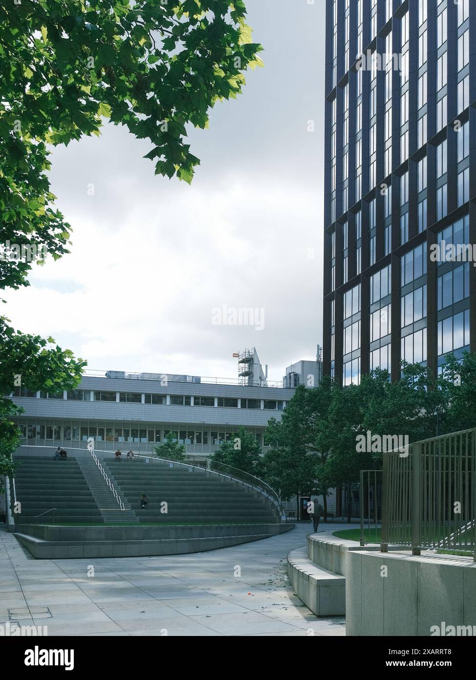 Symphony Park, Circle Square, Oxford Road, Manchester Stockfoto