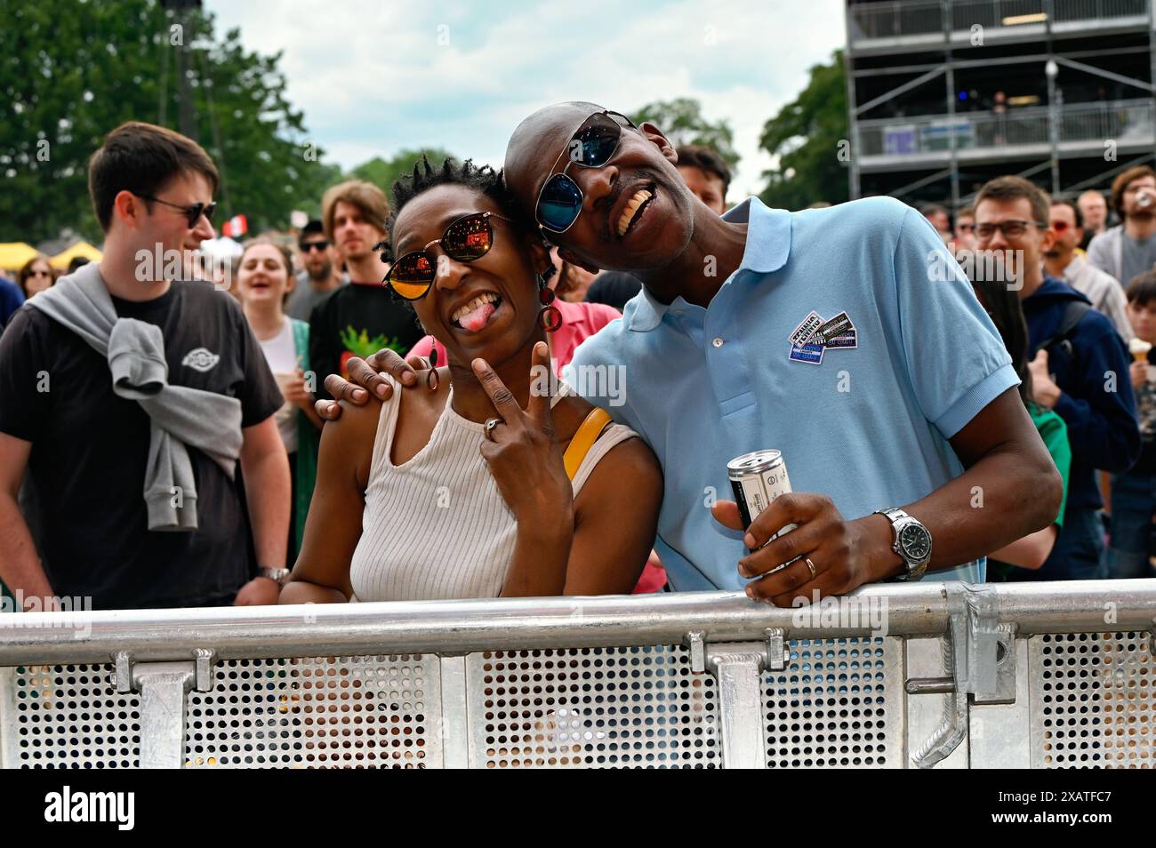 London, Großbritannien. Juni 2024. Tausende von Besuchern der Lambeth Country Show 2024 heißen Sommertag im Brockwell Park, London, Großbritannien. Quelle: Siehe Li/Picture Capital/Alamy Live News Stockfoto