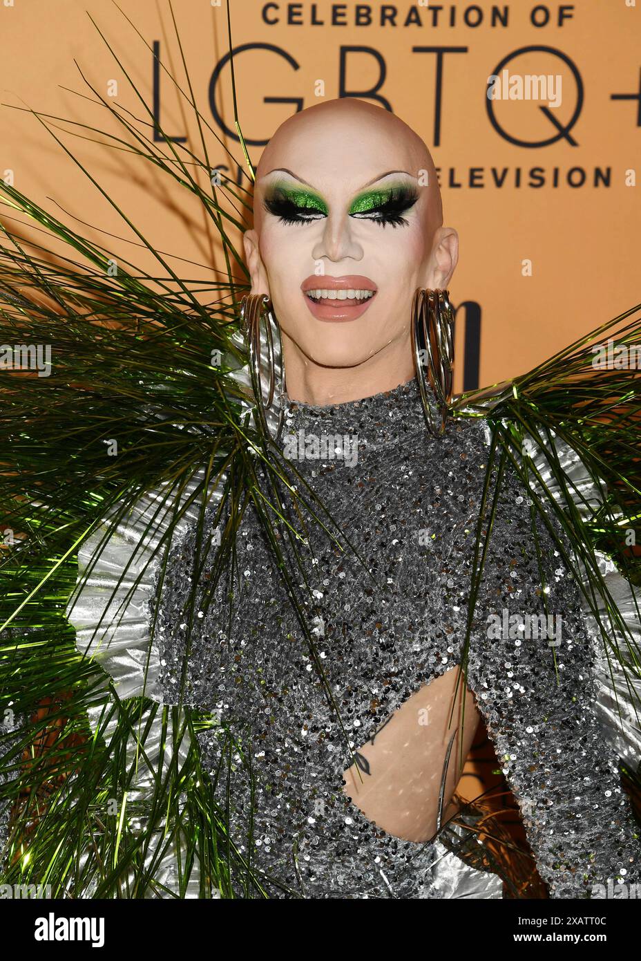 Los Angeles, Kalifornien, USA. Juni 2024. Sasha Velour nimmt am 7. Juni 2024 an der Critics Choice Celebration des LGBTQ Cinema & Television im Fairmont Century Plaza in Los Angeles Teil. Quelle: Jeffrey Mayer/Media Punch/Alamy Live News Stockfoto