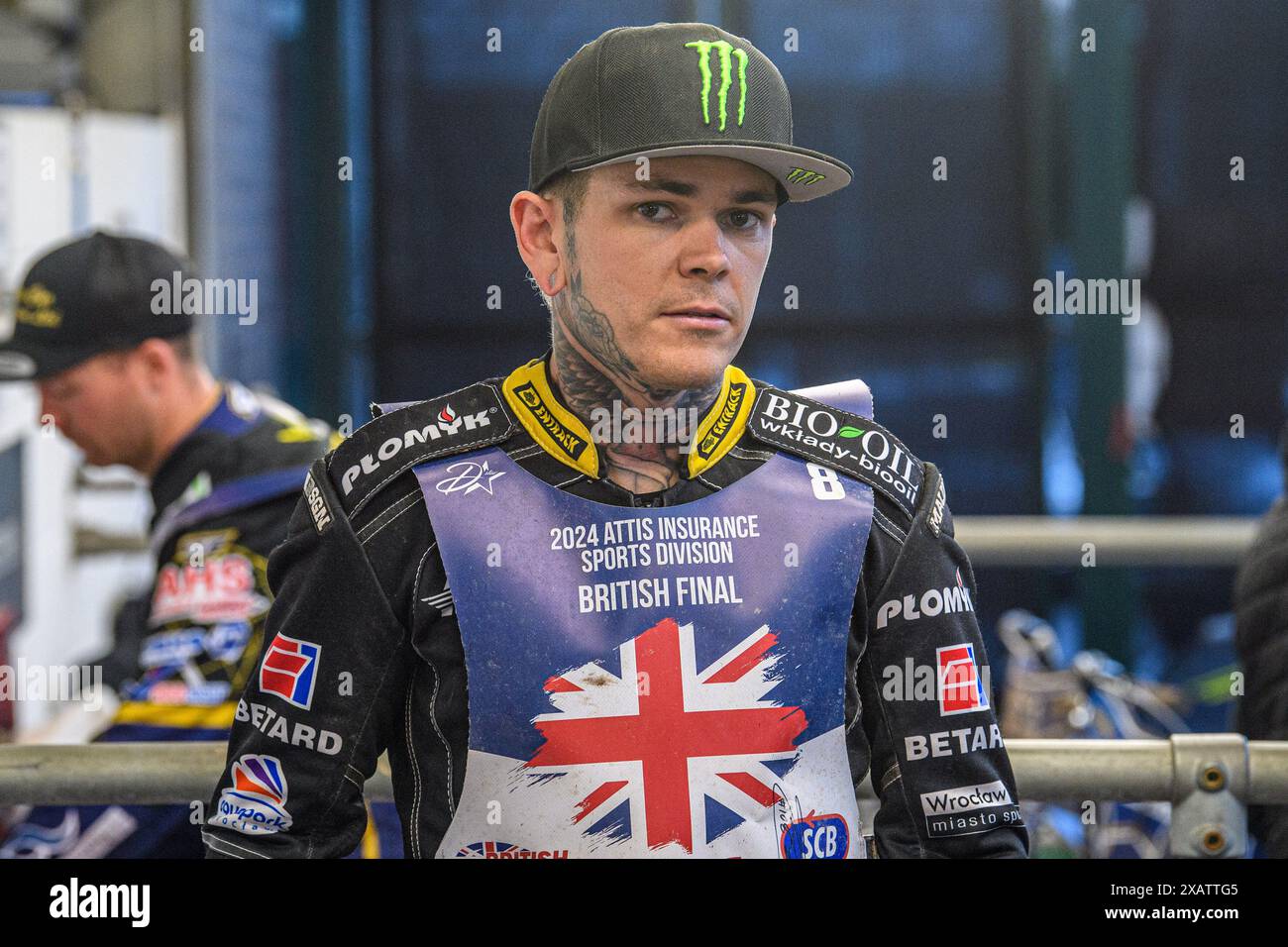 Tai Woffinden während des Attis Insurance Sports Division British Speedway Championship Finales im National Speedway Stadium, Manchester am Samstag, den 8. Juni 2024. (Foto: Ian Charles | MI News) Credit: MI News & Sport /Alamy Live News Stockfoto