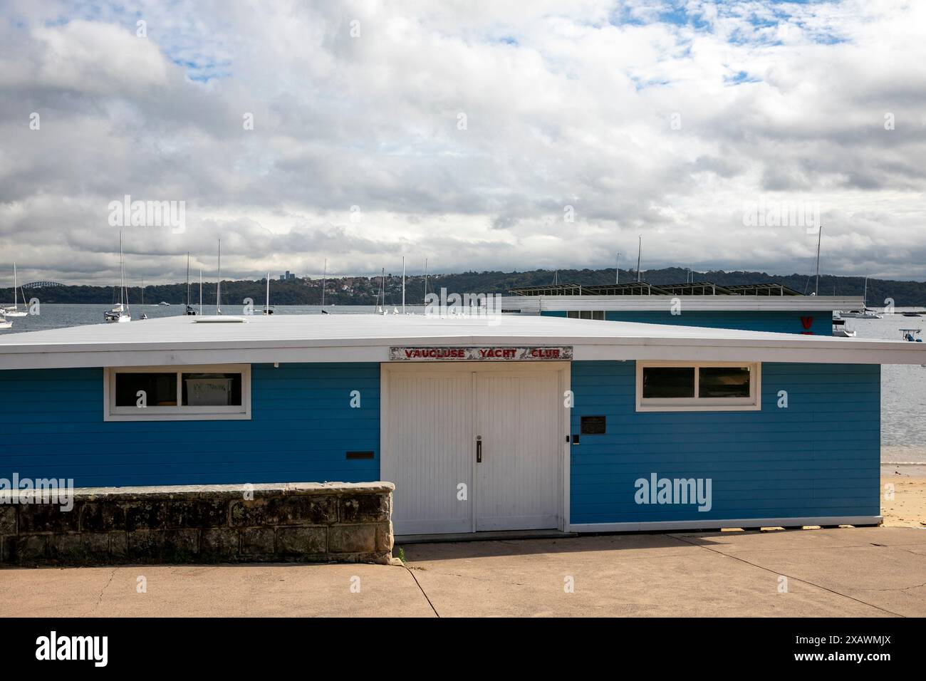 Vaucluse Amateur Yacht Club Gebäude am Watsons Bay Beach, Sydney Hafen, NSW, Australien Stockfoto