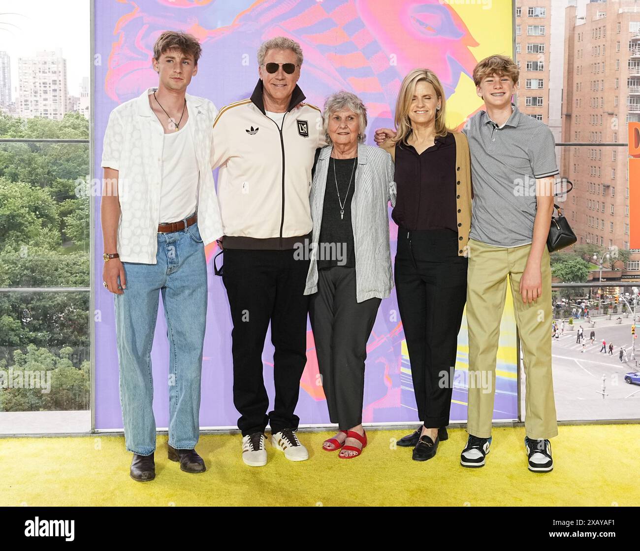 New York, Usa. Juni 2024. Magnus Ferrell, will Ferrell, Betty Kay ...