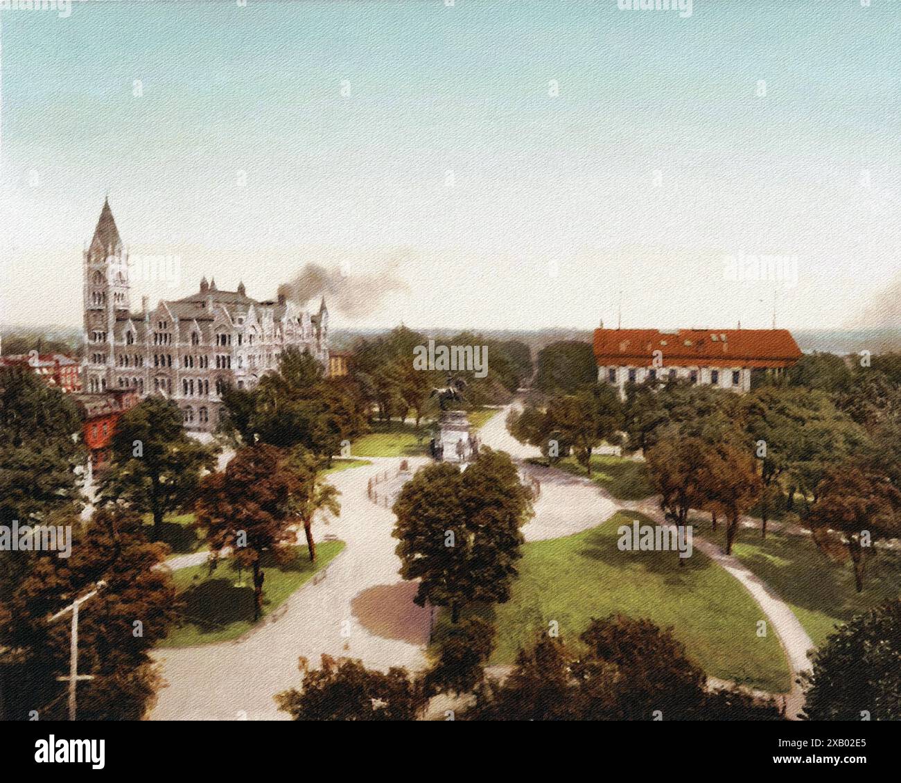 Capitol Square, Richmond, Virginia 1902. Stockfoto