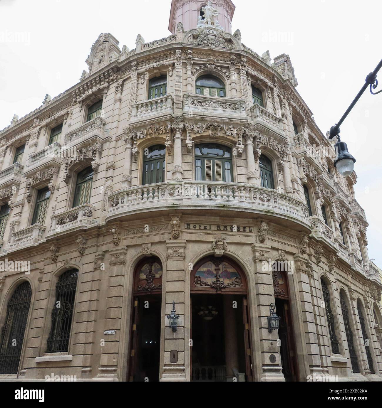 Hotel Raquel in Havanna, Kuba Stockfoto