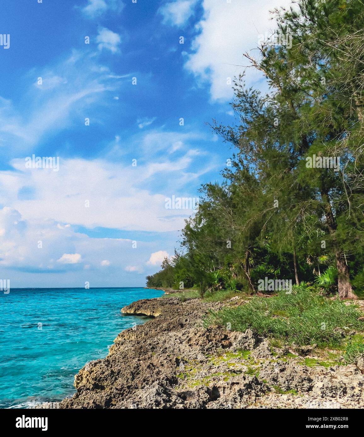 Die Schweinebucht, playa Giron, Kuba, Zentralamerika Stockfoto