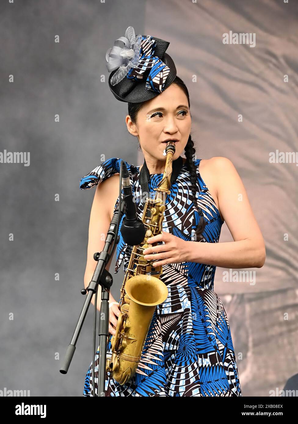 London, Großbritannien. Juni 2024. Youthsayers treten bei der Lambeth Country Show 2024 im Brockwell Park in London auf. Quelle: Siehe Li/Picture Capital/Alamy Live News Stockfoto