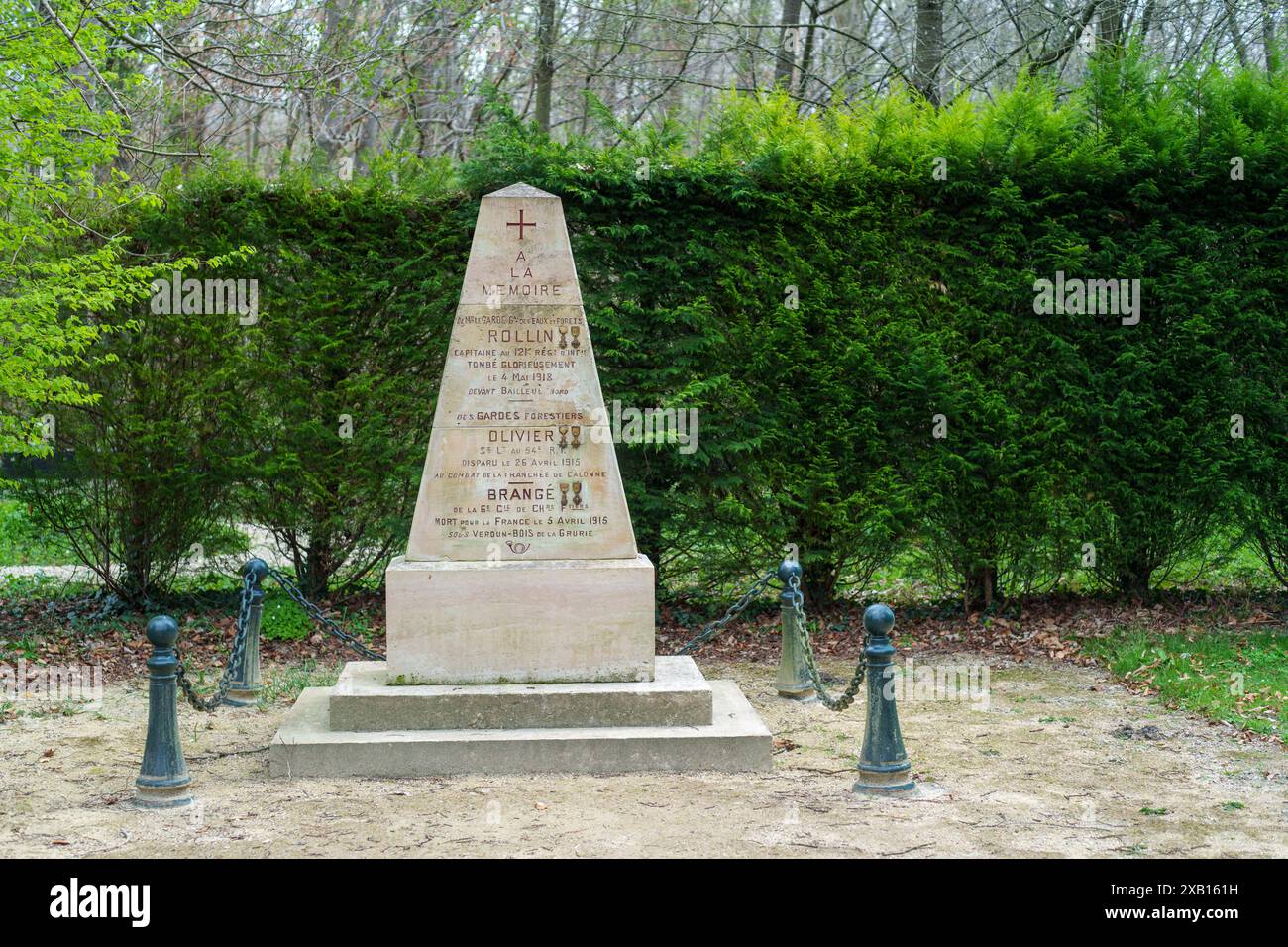 Das Waffenstillstandsmuseum in der Compiegne Stockfoto