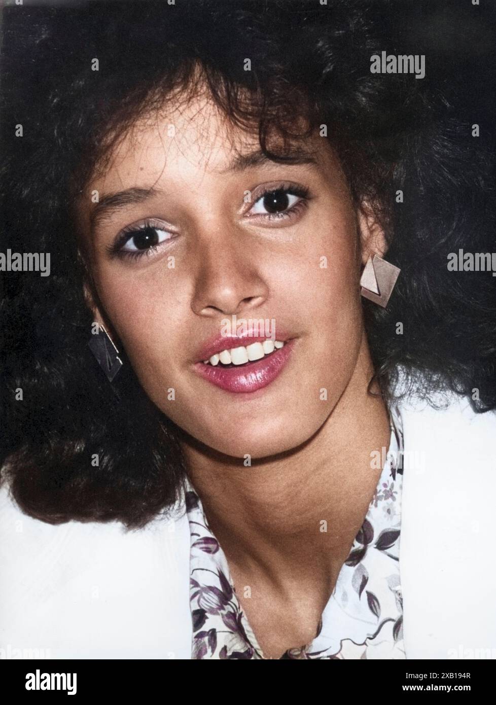 Beals, Jennifer, * 19.1,21963, amerikanische Schauspielerin, Porträt, 1985, ADDITIONAL-RIGHTS-CLEARANCE-INFO-NOT-AVAILABLE Stockfoto