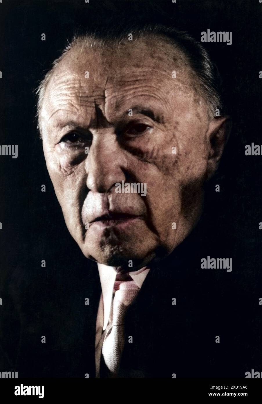 Adenauer, Konrad, 5.1.1876 - 19.4.1967, deutscher Politiker (CDU), ZUSÄTZLICHE-RIGHTS-CLEARANCE-INFO-NOT-AVAILABLE Stockfoto