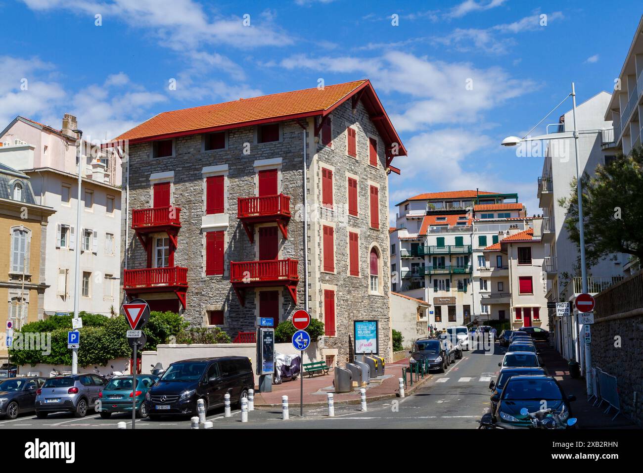 Biarritz Frankreich Stockfoto