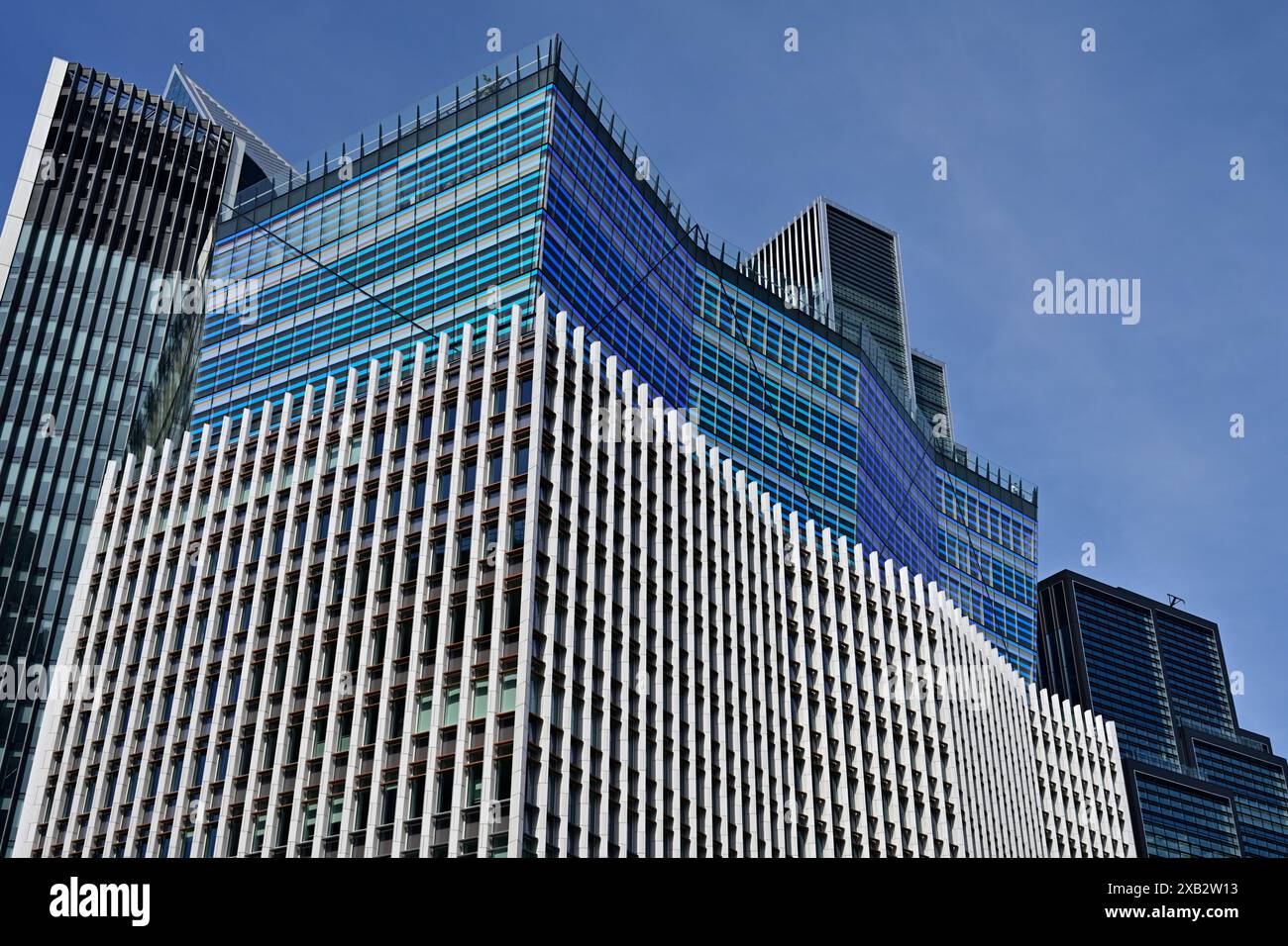 Fen Court Gebäude, 120 Fenchurch Street, London. Vereinigtes Königreich Stockfoto