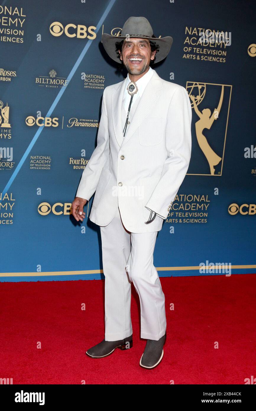 Los Angeles, USA. Juni 2024. LOS ANGELES - 8. JUN: Eduardo Garcia kommt bei den 51. Jährlichen Daytime Emmy Creative Arts & Lifestyle Awards an - Ankunft im Bonaventure Hotel am 8. Juni 2024 in Los Angeles, CA (Foto: Katrina Jordan/SIPA USA) Credit: SIPA USA/Alamy Live News Stockfoto