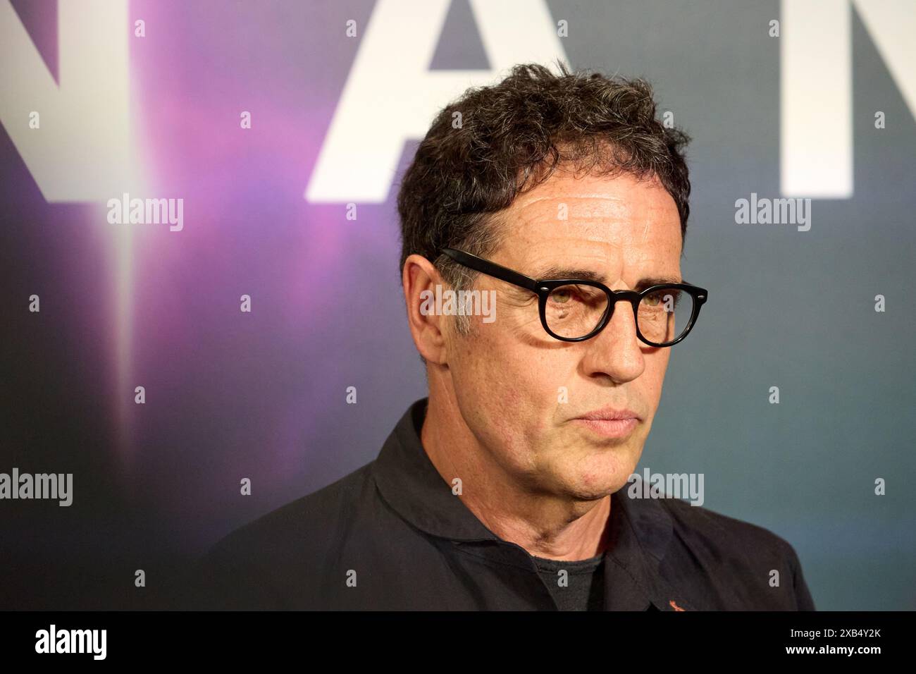 Daniel Ecija nimmt am 6. Oktober 2024 am Fotoruf der neuen Disney-Serie „Desde el Manana“ in Madrid Teil. (Foto: Hazhard Espinoza Vallejos/NurPhoto) Credit: NurPhoto SRL/Alamy Live News Stockfoto