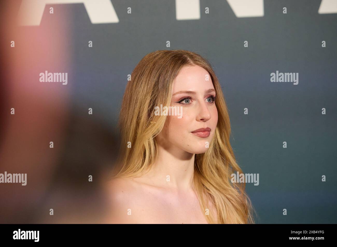 Denisse Pena nimmt am 6. Oktober 2024 am Fotoruf der neuen Disney-Serie „Desde el Manana“ in Madrid Teil. (Foto: Hazhard Espinoza Vallejos/NurPhoto) Credit: NurPhoto SRL/Alamy Live News Stockfoto