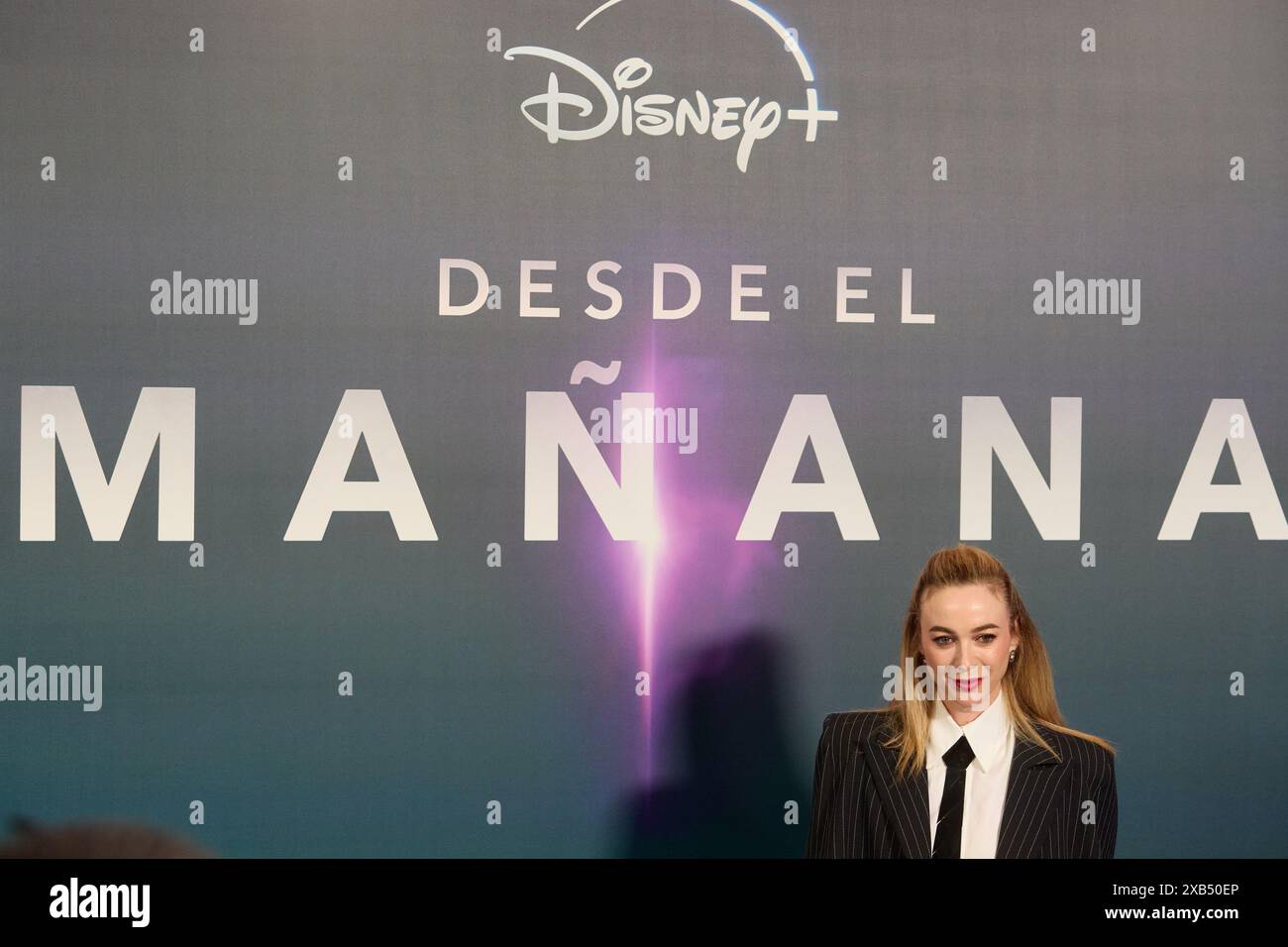 Marta Hazas nimmt am 6. Oktober 2024 am Fotoruf der neuen Disney-Serie „Desde el Manana“ in Madrid Teil. (Foto: Hazhard Espinoza Vallejos/NurPhoto) Credit: NurPhoto SRL/Alamy Live News Stockfoto