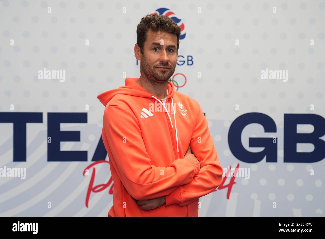 John Gimson während einer Team GB KittingOutSession für Paris 2024 im