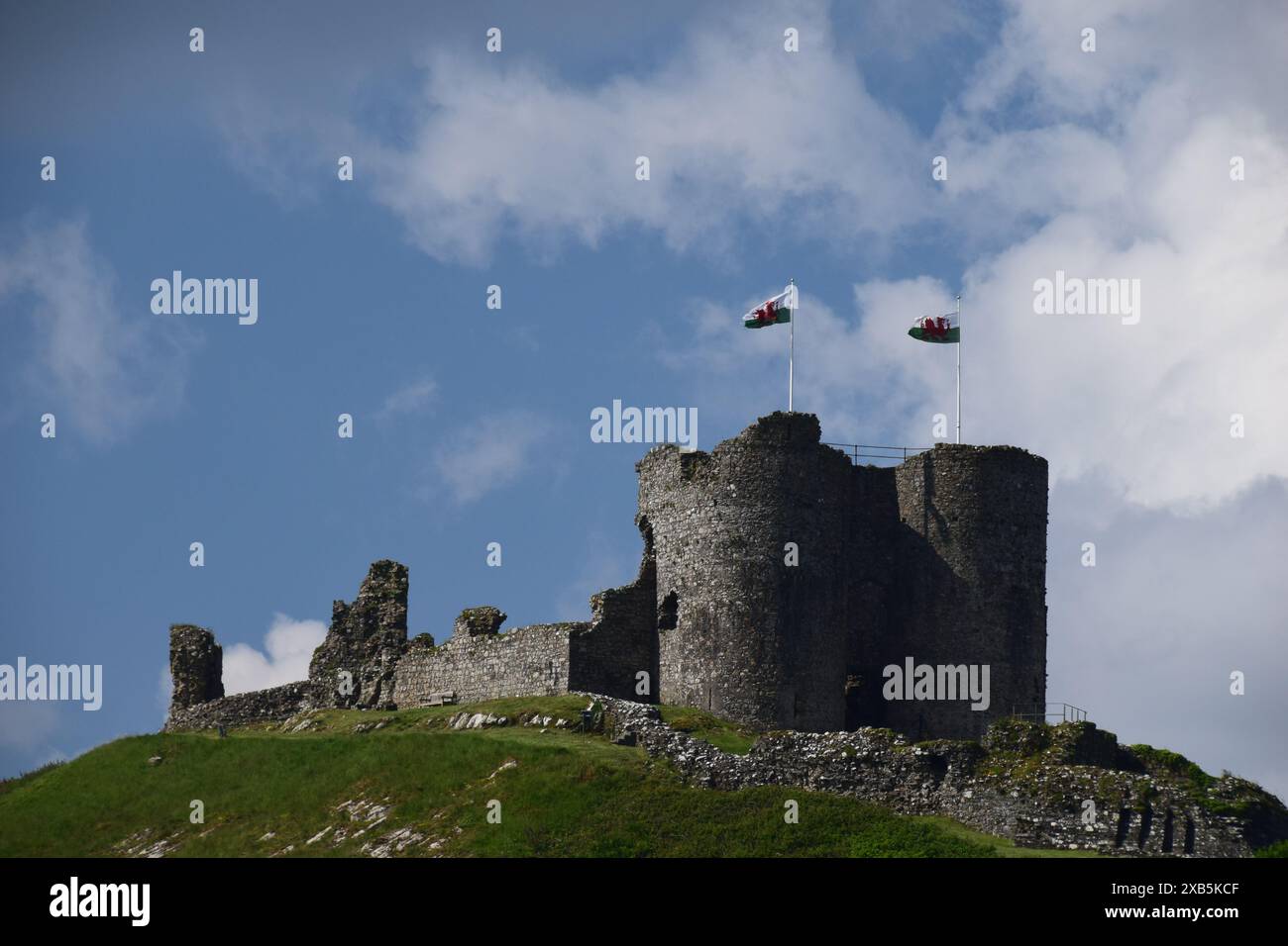 Auf hohem Boden Stockfoto