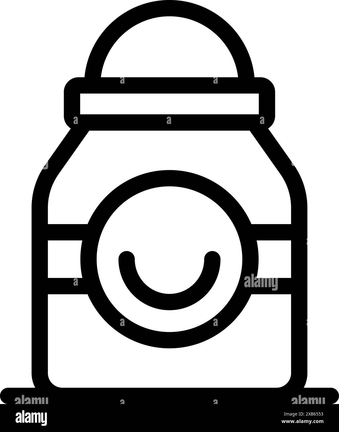 Der einfache Deodorant Stick bietet langanhaltende Frische und Geruchsschutz Stock Vektor