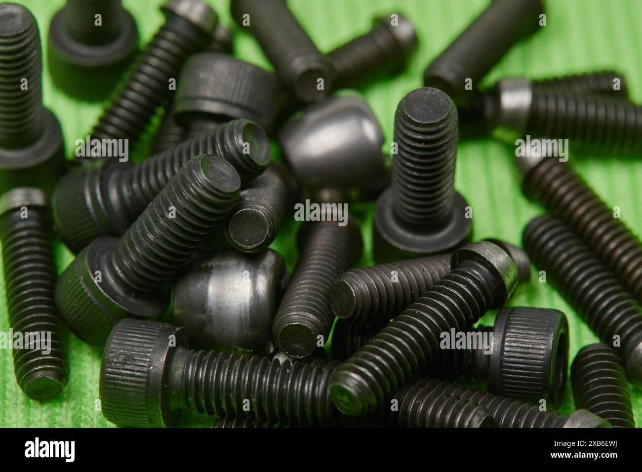 Hochzugfeste Innensechskantschrauben, für industrielle Maschinenanwendungen und Maschinenwartung!!! Stockfoto