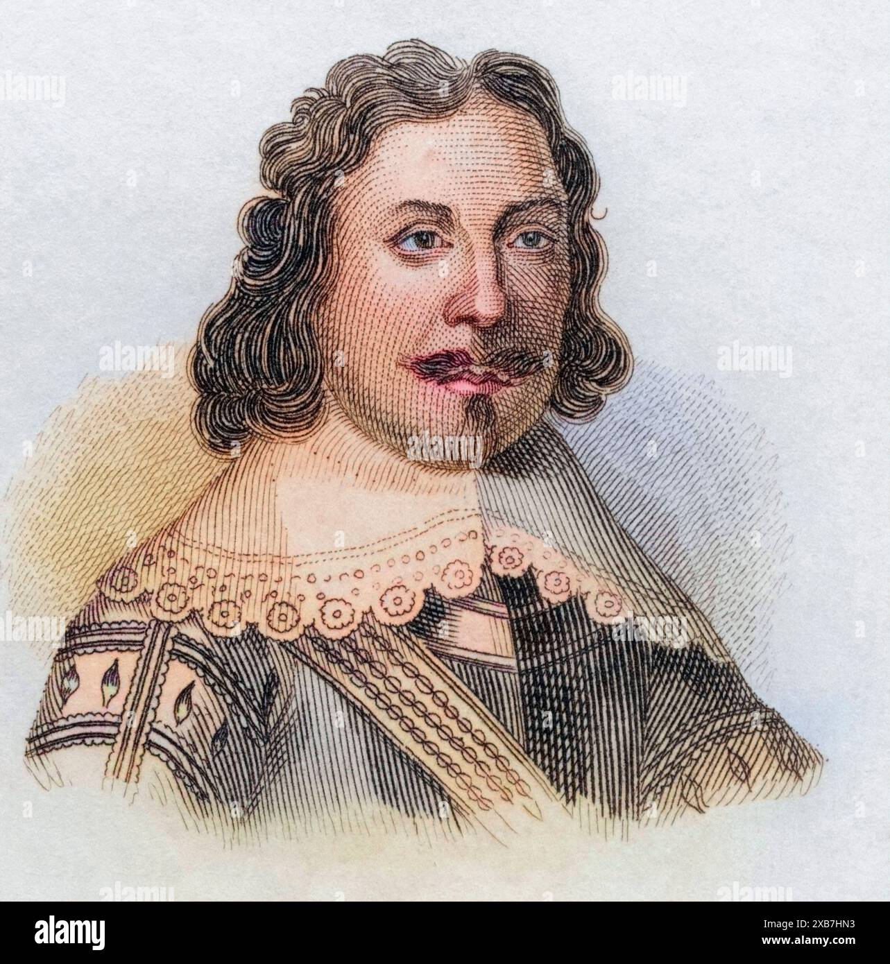 Ferdinando Fairfax, 2. Lord Fairfax von Cameron, 1584 bis 1648. Englischer ParlamentsGeneral., digital restaurierte Reproduktion von einer Vorlage aus dem 19. Jahrhundert, Datum nicht angegeben Stockfoto