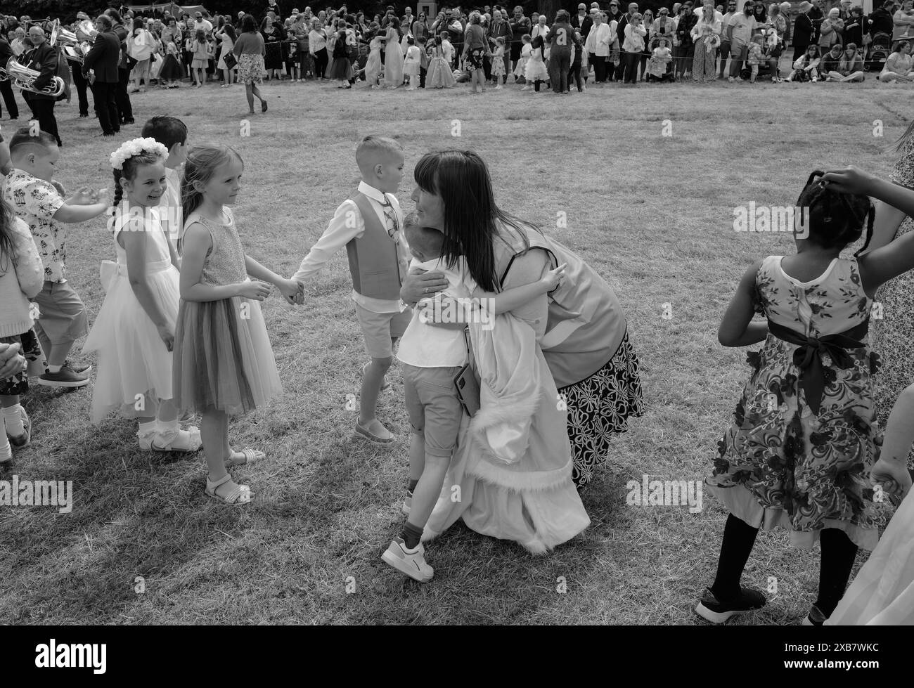 ST. TAG FEST TAG PELZTANZ ZUR FEIER VON WILLIAM JOHN MILLS 1892-1960 Stockfoto